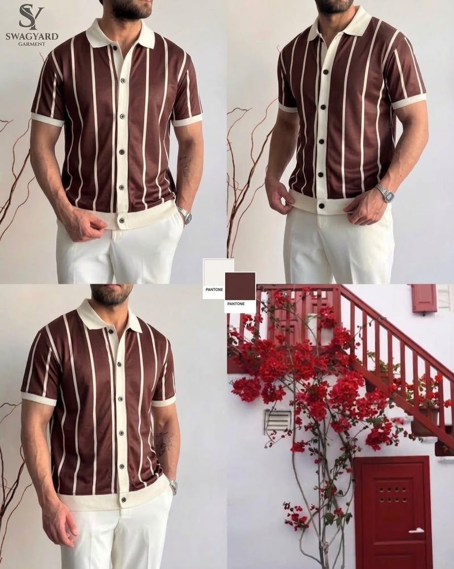 Polo stripped T shirt